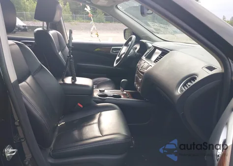 2018 Nissan Pathfinder Platinum из США, поврежденный, VIN 5N1DR2MM7JC607055